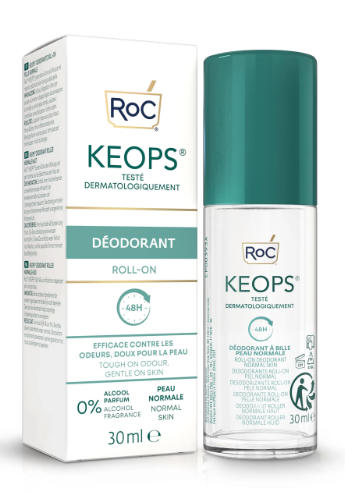 Roc Keops déodorant bille 30ml - Pharmacie Agnès Praden à Alès