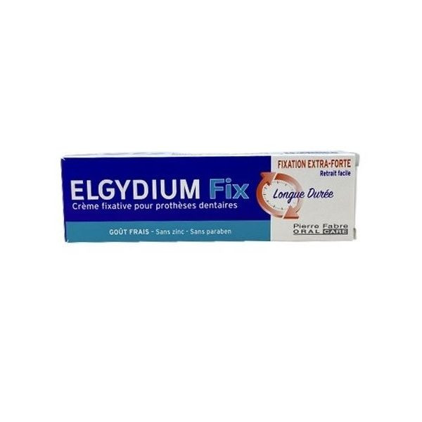 Elgydiulm Fix Fixation Extra-forte Appareils Dentaires 45g - Pharmacie Agnès Praden à Alès