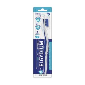 Elgydium Brosse à dents 4 In 1 Medium - Pharmacie Agnès Praden à Alès