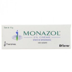 Theramex Monazol 2% Crème 15g - Pharmacie Agnès Praden à Alès