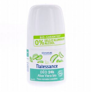 Natessance Déodorant Aloe Vera Bio 50 ml - Pharmacie Agnès Praden à Alès