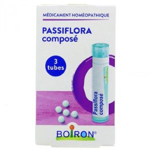 Boiron Homéopack Passiflora Composé 3 Tubes Granules 4g - Pharmacie Agnès Praden à Alès