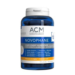 Acm Novophane Ongles Et Cheveux 180 Gélules - Pharmacie Agnès Praden à Alès
