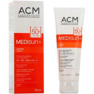 Medisun Crème Solaire Teintée Claire SPF50+ 40ml - Pharmacie Agnès Praden à Alès