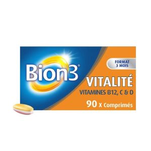 Bion 3 Vitalité 90 Comprimés - Pharmacie Agnès Praden à Alès