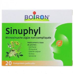 Boiron Sinuphyl 20 Comprimés - Pharmacie Agnès Praden à Alès