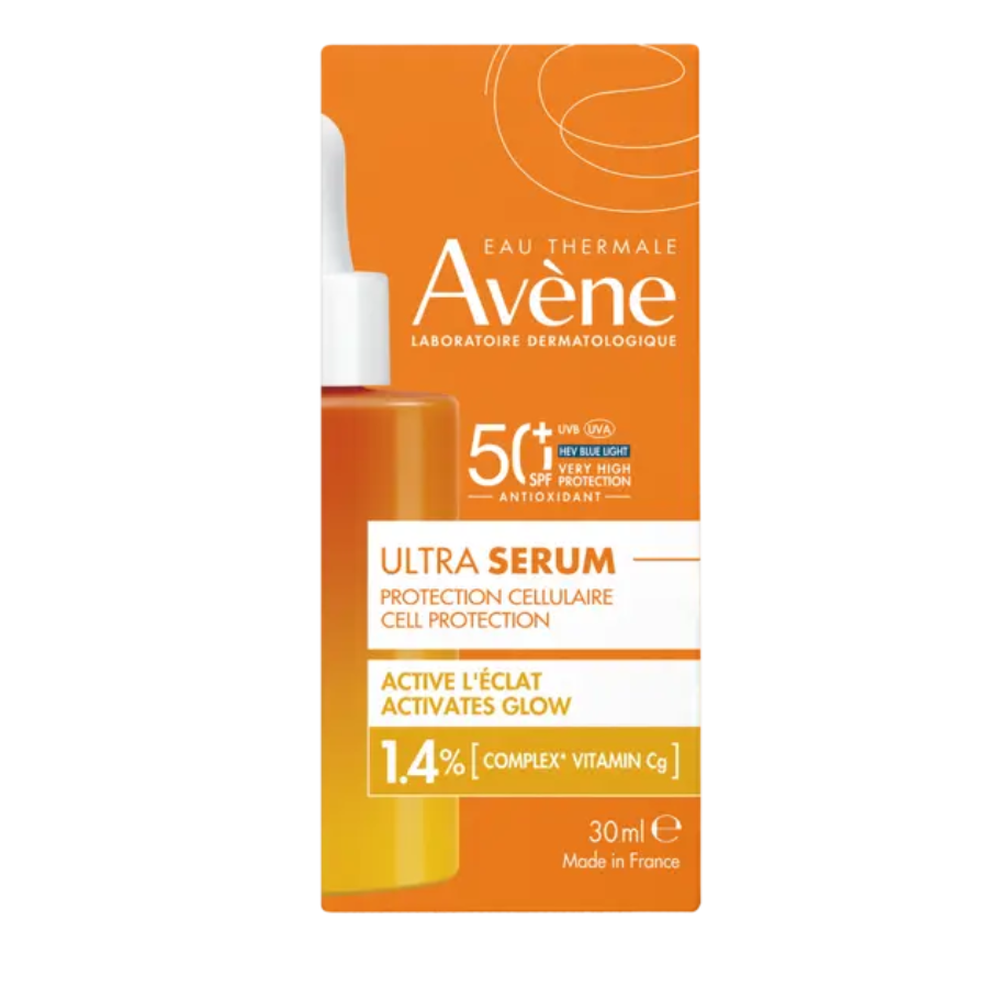 Avène Ultra Sérum Protection Cellulaire Active l'Éclat SPF50+ 30 ml - Pharmacie Agnès Praden à Alès