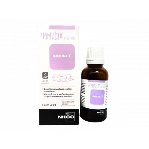 NHCO Immudia 0-12 mois 23ml - Pharmacie Agnès Praden à Alès