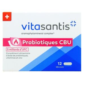 Vitasantis Aromasantis Probiotiques CBU x12 - Pharmacie Agnès Praden à Alès