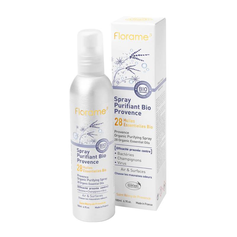 Florame Spray Purifant Provence Bio 180 ml - Pharmacie Agnès Praden à Alès