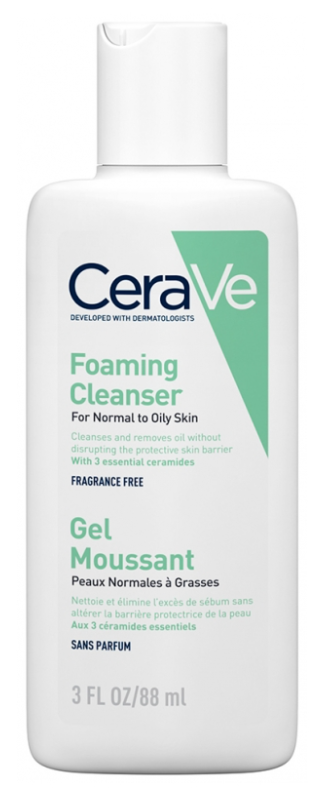CeraVe Gel moussant 88 ml - Pharmacie Agnès Praden à Alès