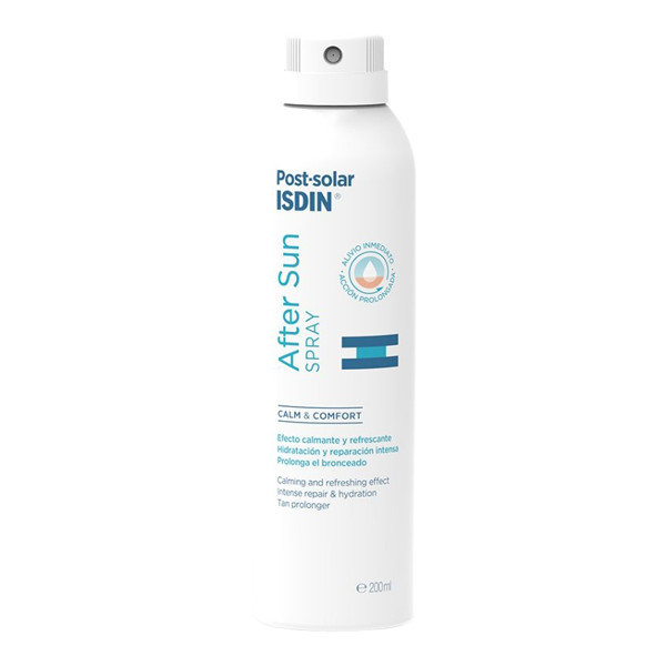Isdin post-solar after sun spray 200ml - Pharmacie Agnès Praden à Alès