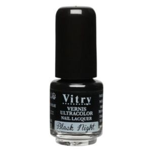 Vitry Vernis à Ongles Mini Black Night 4Ml - Pharmacie Agnès Praden à Alès
