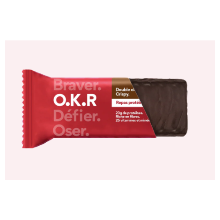 OKR Barre Repas Original Double Chocolat 100g - Pharmacie Agnès Praden à Alès