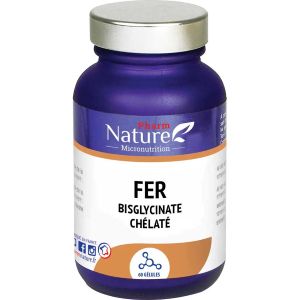 Kersiens Micronutrition Fer Bisglycinate Chélaté 60 Gélules - Pharmacie Agnès Praden à Alès