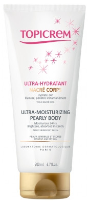 Topicrem Ultra-Hydratant Nacré Corps 200 ml - Pharmacie Agnès Praden à Alès