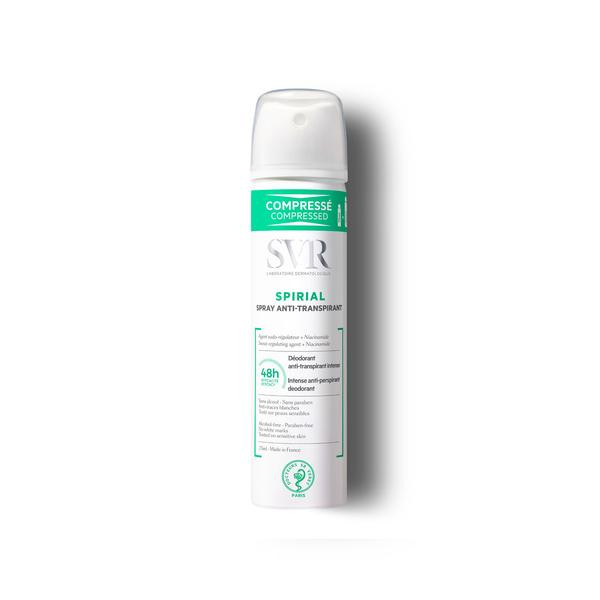 SVR Spirial Déodorant Anti-Transpirant Spray 75 ml - Pharmacie Agnès Praden à Alès
