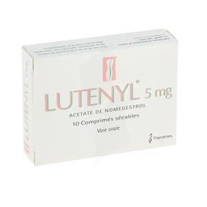 Theramex Lutenyl 5 mg 10 Comprimés Sécables 
