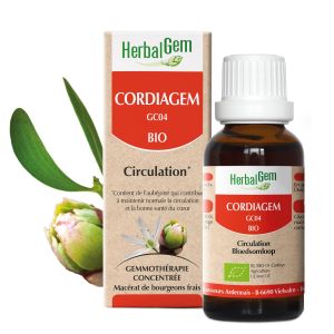 Herbalgem Cordiagem Circulation 30 ml - Pharmacie Agnès Praden à Alès