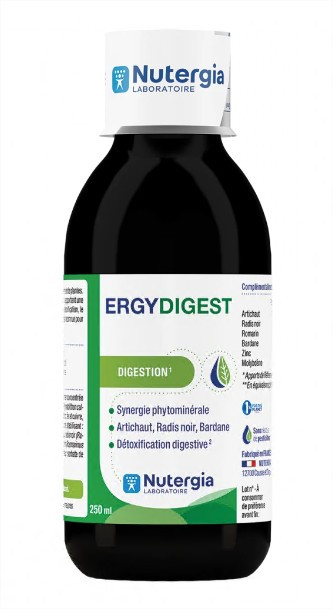 Nutergia Ergydigest 250 ml - Pharmacie Agnès Praden à Alès