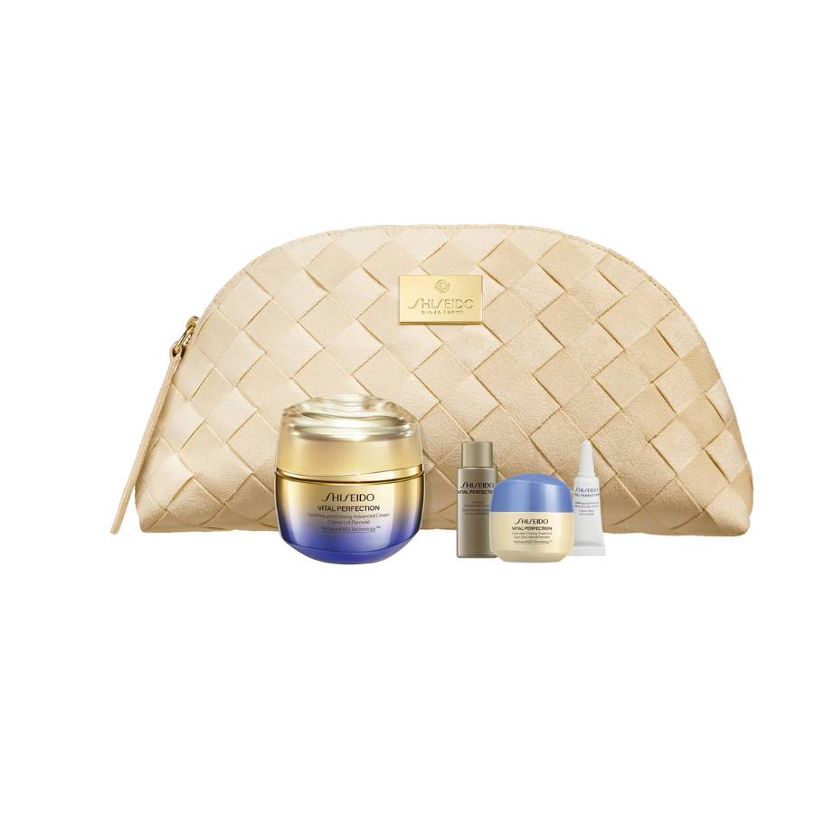 Shiseido Coffret Lift Fermeté Crème Lift Fermeté 50ml+ Sérum Intensif Sculptant Contours Redéfinis 7ml+ Soin Nuit Intensif Fermeté 15ml+ Crème Yeux Lift Fermeté 3ml Offert