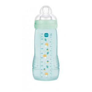 Mam Easy Active Biberon 2ème Âge 330 ml Bleu - Pharmacie Agnès Praden à Alès