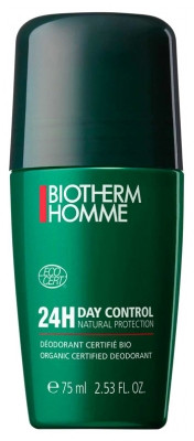 Biotherm Homme Day Control Natural Protect 24H Roll-On 75 ml - Pharmacie Agnès Praden à Alès