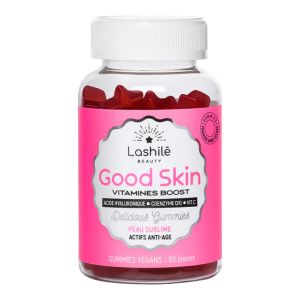 Lashilé Beauty Good Skin Vitamines Boost Peau Sublime 60 Gummies Végans - Pharmacie Agnès Praden à Alès