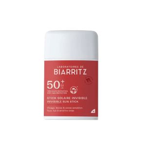 Laboratoires de Biarritz Stick Solaire Invisible SPF50+ Bio 10 g - Pharmacie Agnès Praden à Alès