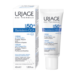 Uriage Bariéderm Cica-Crème spf50+ au cuivre zinc 40ml - Pharmacie Agnès Praden à Alès
