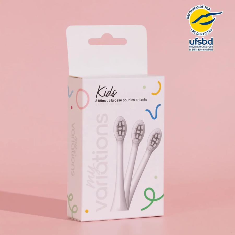 My Variations Tête de Brosse Kids - 3 Têtes - Pharmacie Agnès Praden à Alès