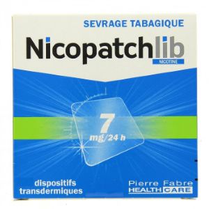 Pierre Fabre NicopatchLib 7mg Boîte de 7 Patchs - Pharmacie Agnès Praden à Alès