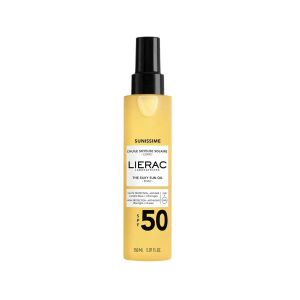 Lierac Sunissime L'Huile Soyeuse Solaire Corps SPF50 150 ml  - Pharmacie Agnès Praden à Alès
