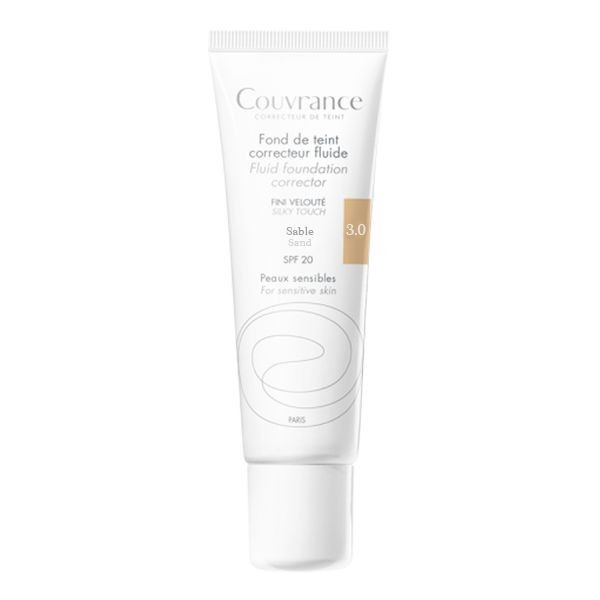 Avène Couvrance Fond de Teint Correcteur Fluide Sable 3 30ml - Pharmacie Agnès Praden à Alès