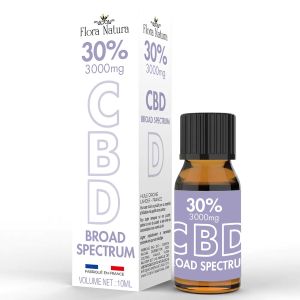 Flora Natura Huile de CBD 30% Broad Spectrum 10ml - Pharmacie Agnès Praden à Alès