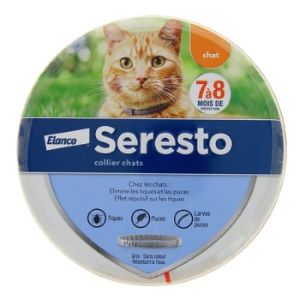 Elanco Seresto Collier Antiparasitaire Chat - Pharmacie Agnès Praden à Alès