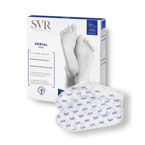 SVR Xérial Peel Masque Exfoliant Pieds - Pharmacie Agnès Praden à Alès