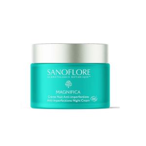 Sanoflore Magnifica Crème de Nuit Anti-Imperfections 50ml - Pharmacie Agnès Praden à Alès