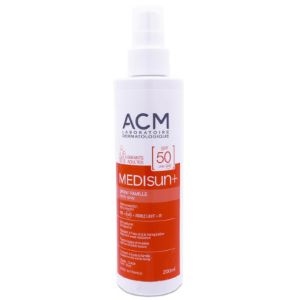 Acm Medisun+ Spf50 Spray Famille 200ml - Pharmacie Agnès Praden à Alès