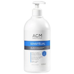 Acm Sensitelial Gel Nettoyant Surgras Peaux Atopiques 500ml - Pharmacie Agnès Praden à Alès
