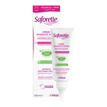 Saforelle creme apaisante 100ml - Pharmacie Agnès Praden à Alès
