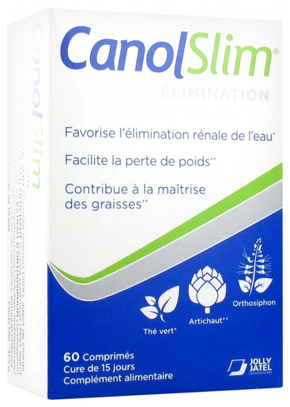 CanolSlim elimination 60 comprimés - Pharmacie Agnès Praden à Alès