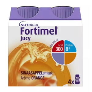 Fortimel Jucy Orange 4 x 200 ml - Pharmacie Agnès Praden à Alès