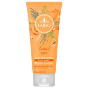 Laino Gel Douche Surgras Hydratant Abricot 200 ml - Pharmacie Agnès Praden à Alès