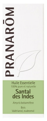 Pranarôm Huile Essentielle Bois Santal des Indes 10 ml - Pharmacie Agnès Praden à Alès