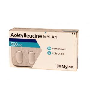Mylan Acetylleucine 500mg x30 Comprimés - Pharmacie Agnès Praden à Alès