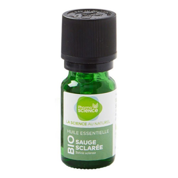 Pharmascience sauge sclarée huile essentielle 5ml - Pharmacie Agnès Praden à Alès