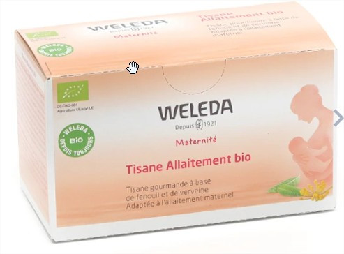 Weleda Tisane Allaitement 20 Sachets - Pharmacie Agnès Praden à Alès