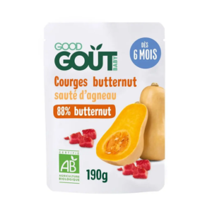 Good Gout Courges Butternut Sauté d'Agneau dès 6 mois 190g - Pharmacie Agnès Praden à Alès