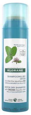 Klorane shampoing sec détox à la menthe aquatique 150ml - Pharmacie Agnès Praden à Alès